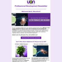 UEN Professional Development Newsletter (September 2026)